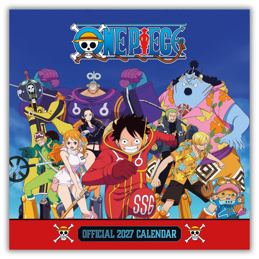 ONE PIECE 2027 SQUARE CALENDAR