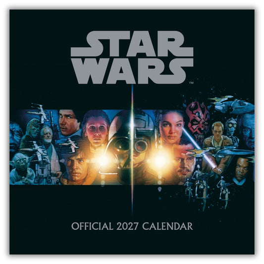 STAR WARS CLASSIC 2027 SQUARE CALENDAR