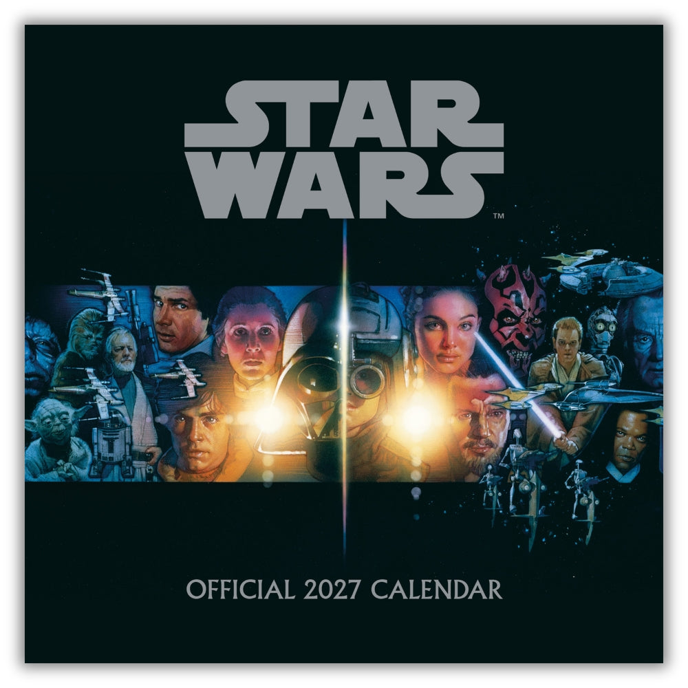 STAR WARS CLASSIC 2027 SQUARE CALENDAR - PRE-ORDER