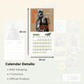 STAR WARS MANDALORIAN AND GROGU MOVIE 2027 SQUARE CALENDAR