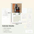 STAR WARS THE MANDALORIAN GROGU 2027 SQUARE CALENDAR
