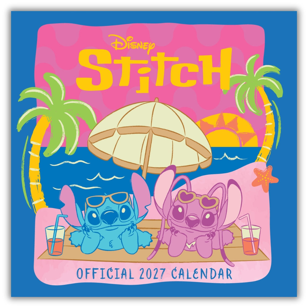 STITCH 2027 SQUARE CALENDAR - MULTI LANGUAGE