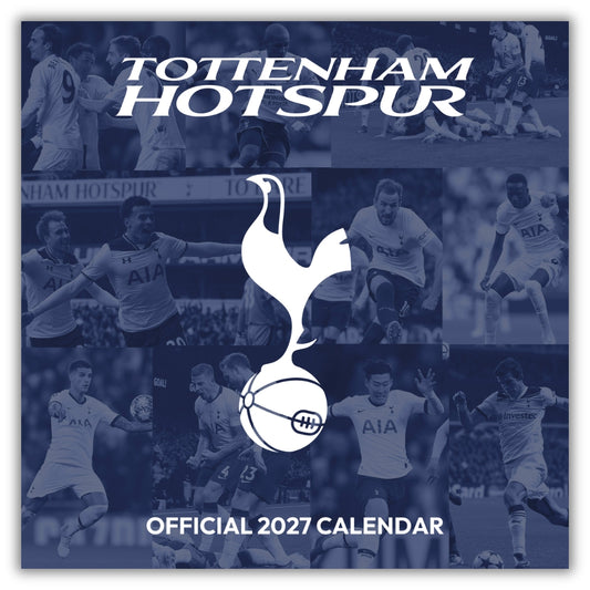 TOTTENHAM HOTSPUR FC LEGENDS 2027 SQUARE CALENDAR