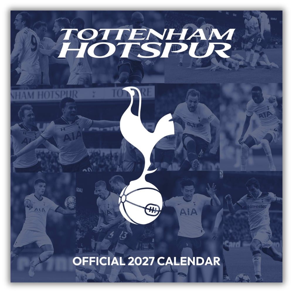 TOTTENHAM HOTSPUR FC LEGENDS 2027 SQUARE CALENDAR - PRE-ORDER