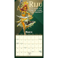 THE LEGEND OF ZELDA 2027 SQUARE CALENDAR