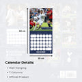 TOTTENHAM HOTSPUR FC LEGENDS 2027 SQUARE CALENDAR - PRE-ORDER