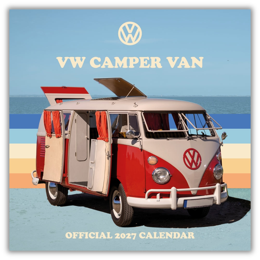 VW CAMPERVANS 2027 SQUARE CALENDAR