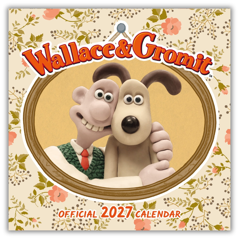 WALLACE AND GROMIT 2027 SQUARE CALENDAR - PRE-ORDER