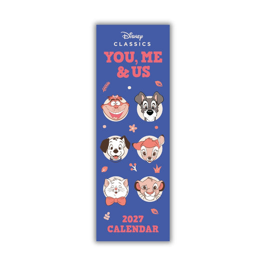DISNEY YOU, ME AND US 2027 SLIM CALENDAR