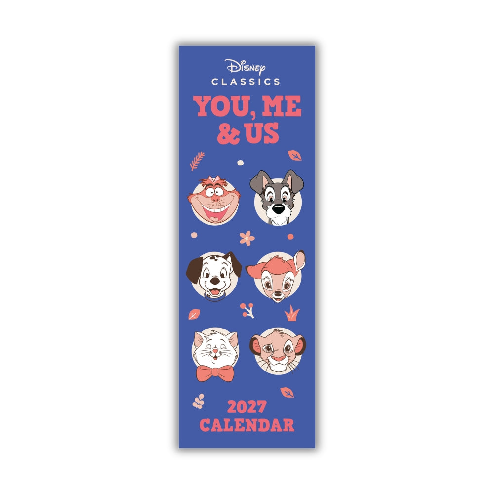 DISNEY YOU, ME AND US 2027 SLIM CALENDAR - PRE-ORDER
