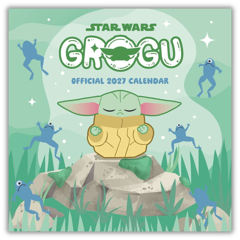 STAR WARS THE MANDALORIAN GROGU 2027 MINI CALENDAR