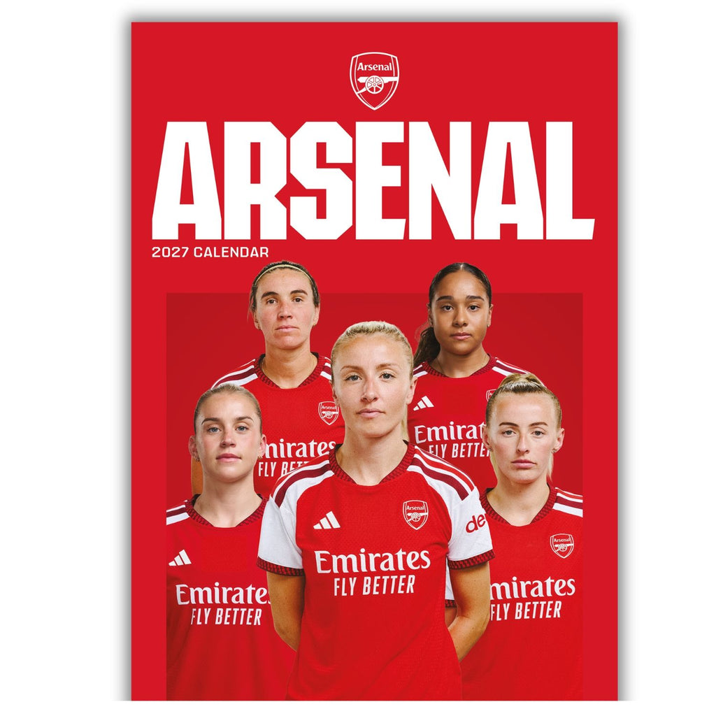 ARSENAL FC WOMENS 2027 A3 CALENDAR - PRE-ORDER