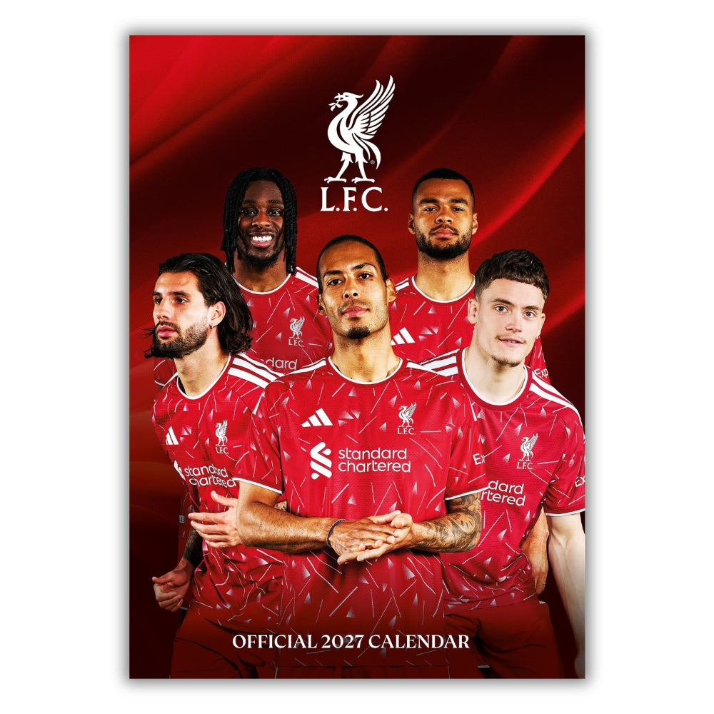 LIVERPOOL FC 2027 A3 CALENDAR