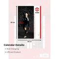 MANCHESTER UNITED FC 2027 A3 CALENDAR