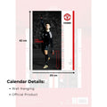 MANCHESTER UNITED FC 2027 A3 CALENDAR - PLASTIC FREE