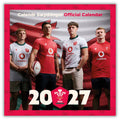 WELSH RUGBY UNION 2027 SQUARE CALENDAR - PRE-ORDER