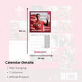 WELSH RUGBY UNION 2027 SQUARE CALENDAR - PRE-ORDER