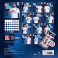 ENGLAND RUGBY UNION 2027 SQUARE CALENDAR