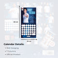 ENGLAND RUGBY UNION 2027 SQUARE CALENDAR