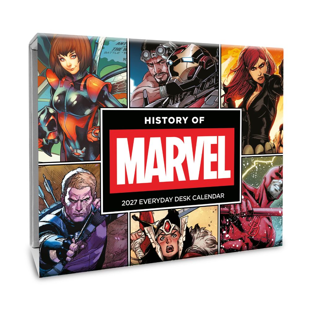 MARVEL 2027 DESK BLOCK CALENDAR
