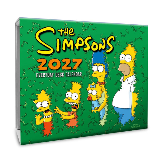THE SIMPSONS 2027 DESK BLOCK CALENDAR
