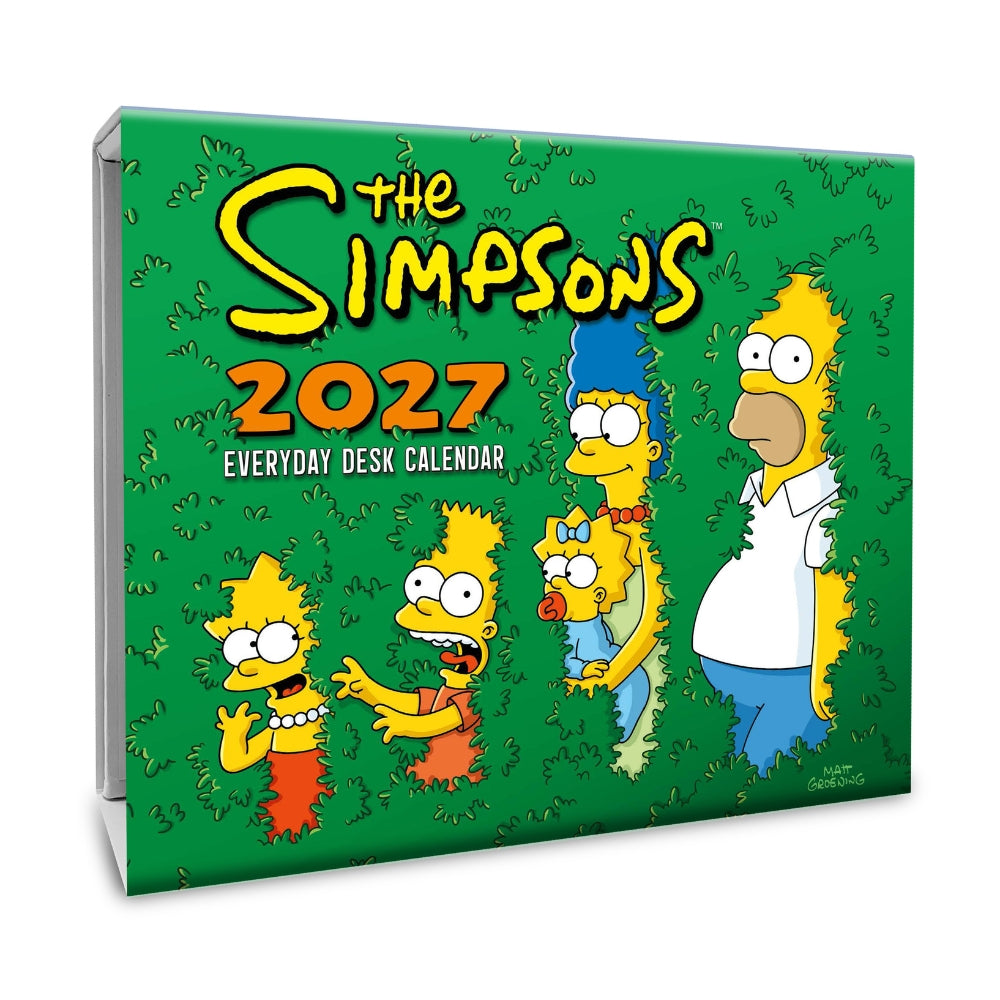 THE SIMPSONS 2027 DESK BLOCK CALENDAR