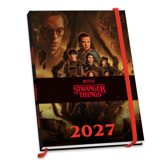 STRANGER THINGS 2027 A5 DIARY