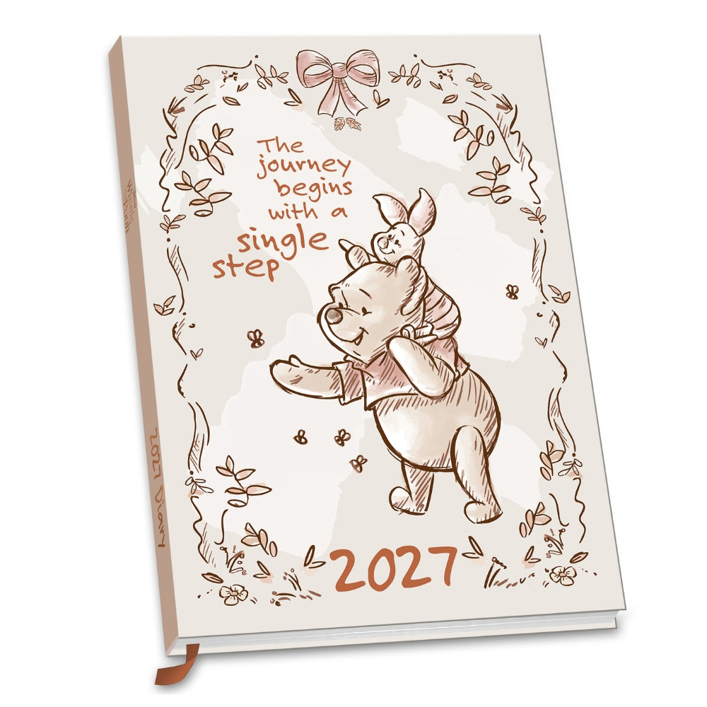 WINNIE THE POOH SKETCHBOOK 2027 A5 DIARY