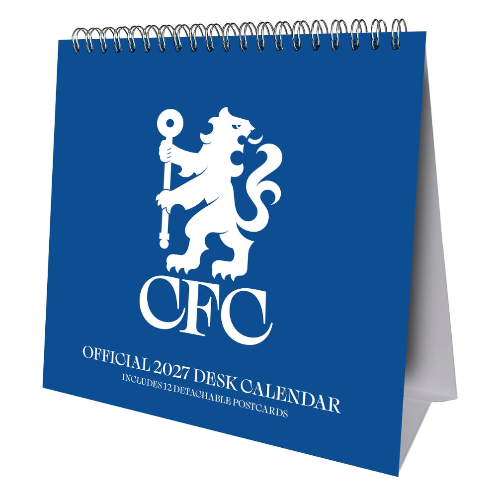 CHELSEA FC 2027 DESK EASEL CALENDAR