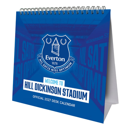 EVERTON FC 2027 DESK EASEL CALENDAR