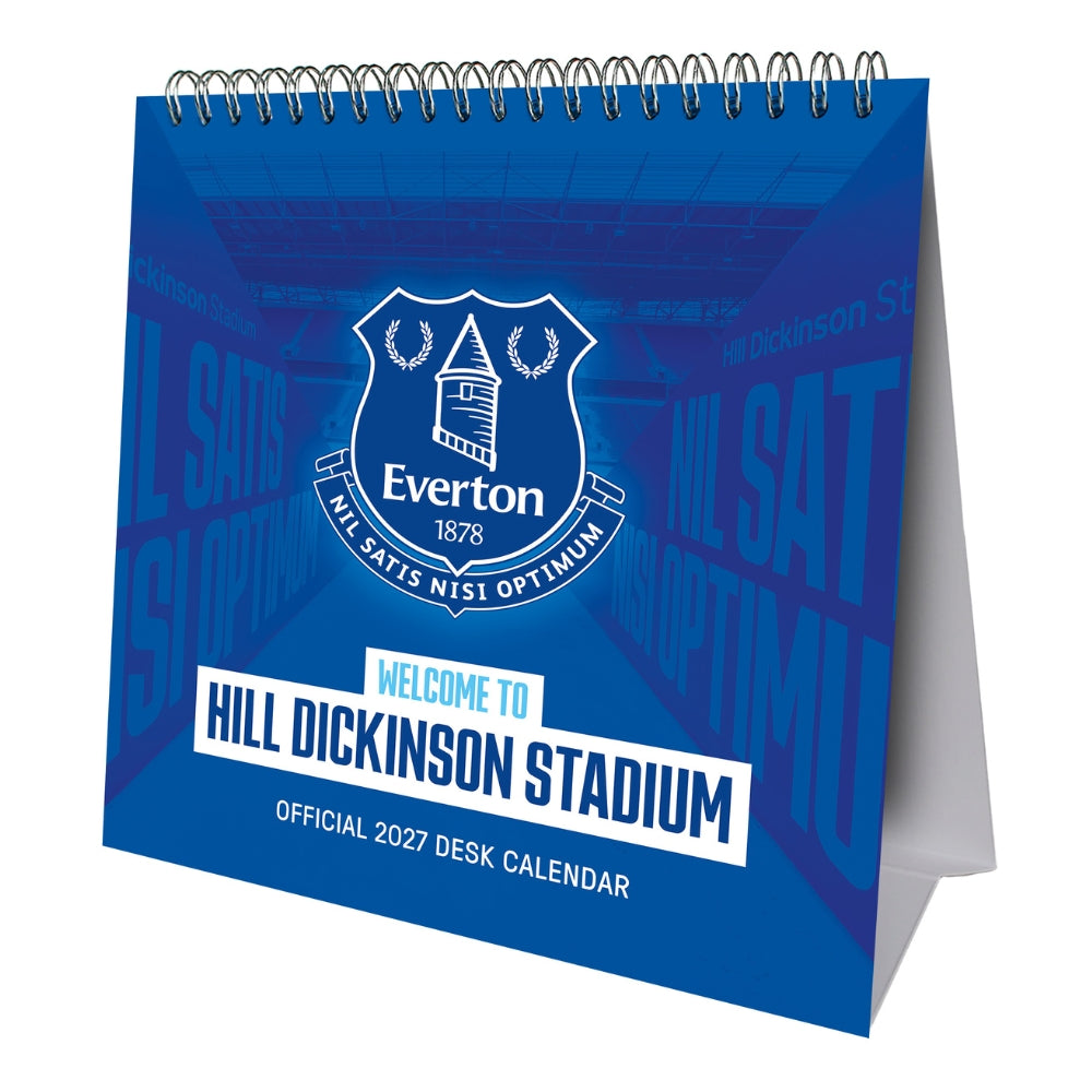 EVERTON FC 2027 DESK EASEL CALENDAR