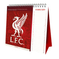 LIVERPOOL FC 2027 DESK EASEL CALENDAR (POSTCARDS)