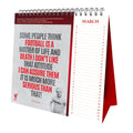 LIVERPOOL FC 2027 DESK EASEL CALENDAR (POSTCARDS)