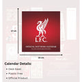 LIVERPOOL FC 2027 DESK EASEL CALENDAR (POSTCARDS)
