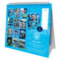 MANCHESTER CITY FC 2027 DESK EASEL CALENDAR (POSTCARDS)