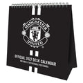 MANCHESTER UNITED FC 2027 DESK EASEL CALENDAR (POST CARDS)