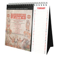 MANCHESTER UNITED FC 2027 DESK EASEL CALENDAR (POST CARDS)