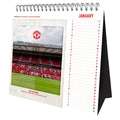 MANCHESTER UNITED FC 2027 DESK EASEL CALENDAR (POST CARDS)