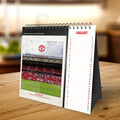 MANCHESTER UNITED FC 2027 DESK EASEL CALENDAR (POST CARDS)