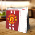 MANCHESTER UNITED FC 2027 DESK EASEL CALENDAR (POST CARDS)
