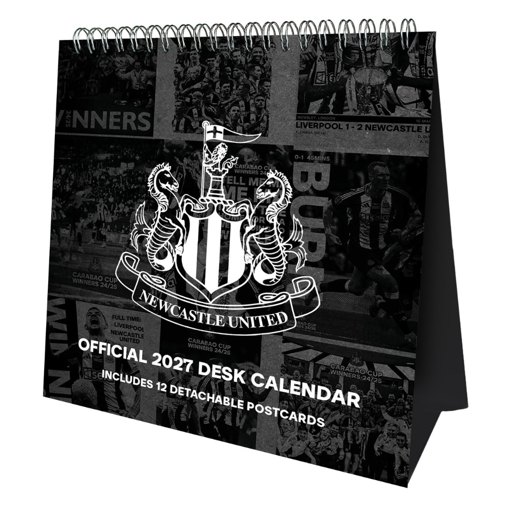 NEWCASTLE UNITED FC 2027 DESK EASEL CALENDAR