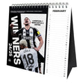 NEWCASTLE UNITED FC 2027 DESK EASEL CALENDAR