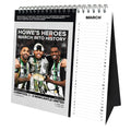 NEWCASTLE UNITED FC 2027 DESK EASEL CALENDAR