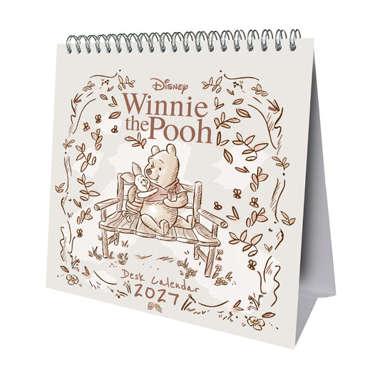WINNIE THE POOH 2027 DESK EASEL CALENDAR