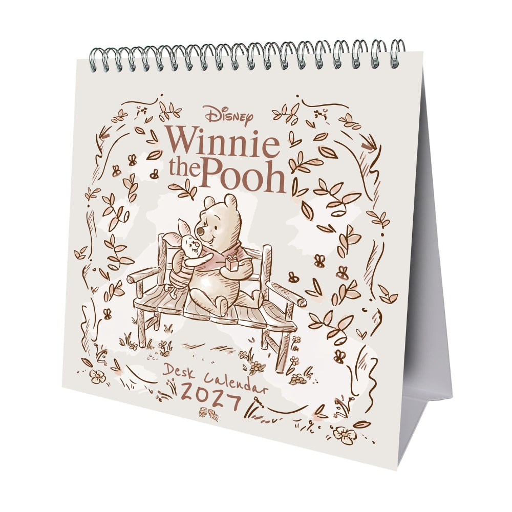 WINNIE THE POOH 2027 DESK EASEL CALENDAR