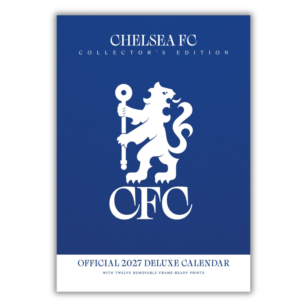 CHELSEA FC 2027 A3 DELUXE CALENDAR - PRE-ORDER