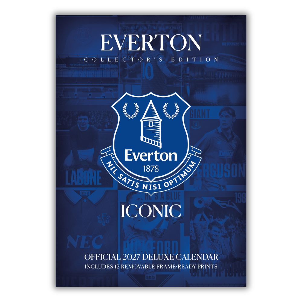 EVERTON FC 2027 A3 DELUXE CALENDAR
