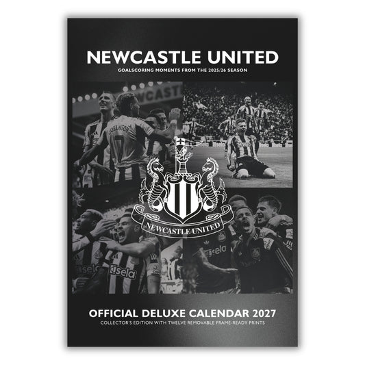 NEWCASTLE UNITED FC 2027 A3 DELUXE CALENDAR