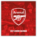 ARSENAL FC LEGENDS 2027 SQUARE CALENDAR - PRE-ORDER