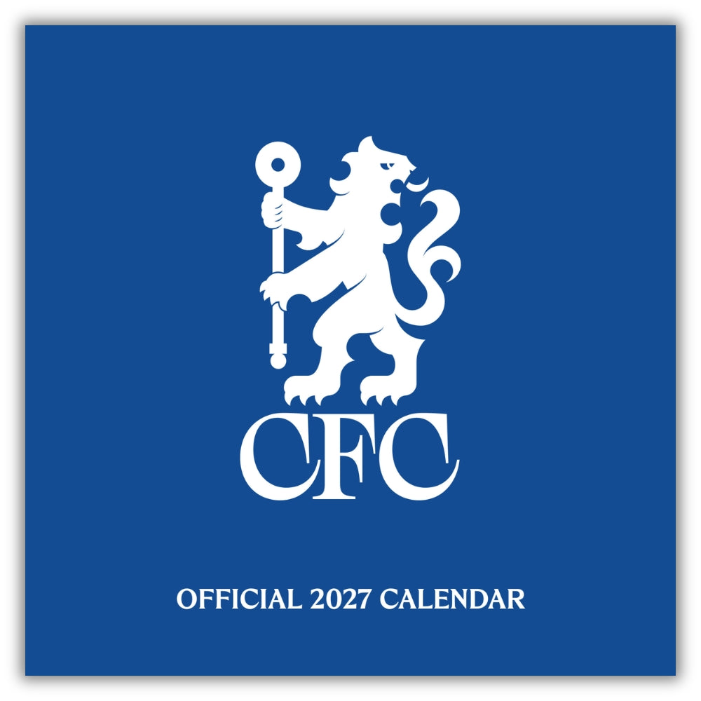CHELSEA FC LEGENDS 2027 SQUARE CALENDAR - PRE-ORDER